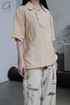 Archivio J.M.Ribot Natural dyed trousers PA30/W/EP